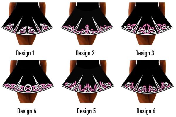 Three Panel Effect Skirt